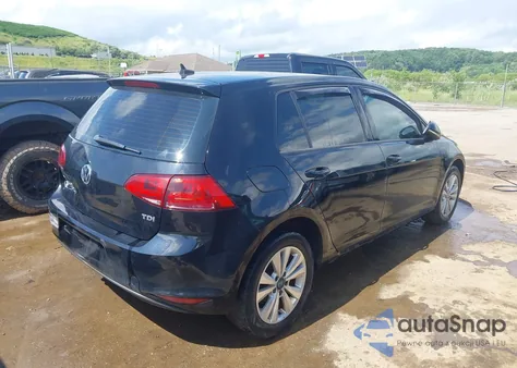 2015 Volkswagen Golf Tdi S 4-Door z USA, uszkodzony, nr VIN 3VW2A7AU5FM060634